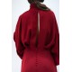 Φόρεμα Κόκκινο με άνοιγμα στην πλάτη 